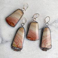Misty Mountain Jasper Earrings #1